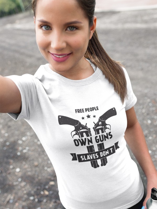 koszulka-free-people-own-guns-biala-02